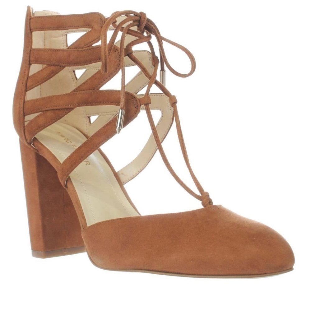 MARC FISHER Shellie Suede Pump - Size 8.5